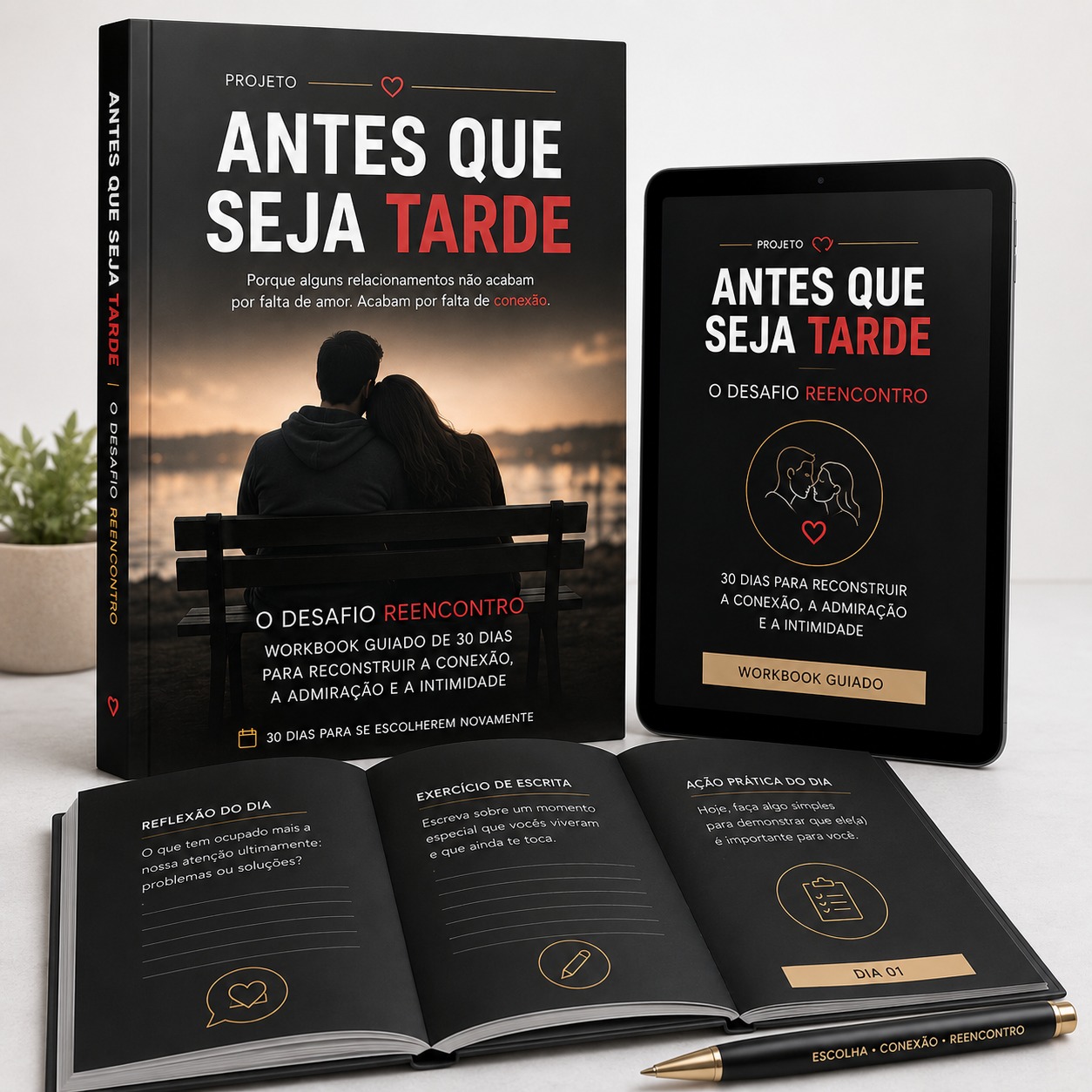 Casal passando tempo de qualidade juntos